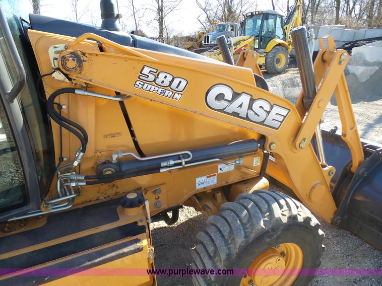 image for item K1279 2012 Case 580 Super N backhoe