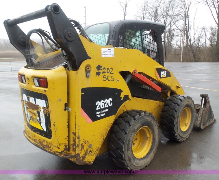 image for item K1282 2008 Caterpillar 262C skid steer