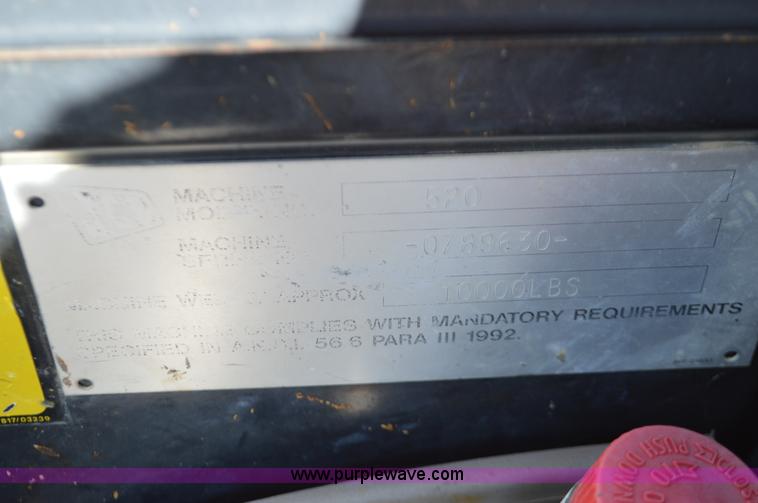 image for item K5451 JCB 520 telehandler