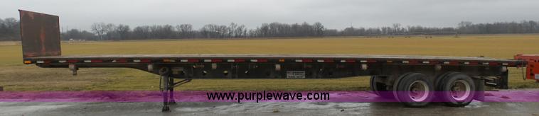 image for item K7666 1995 Transcraft LT2000 flatbed trailer