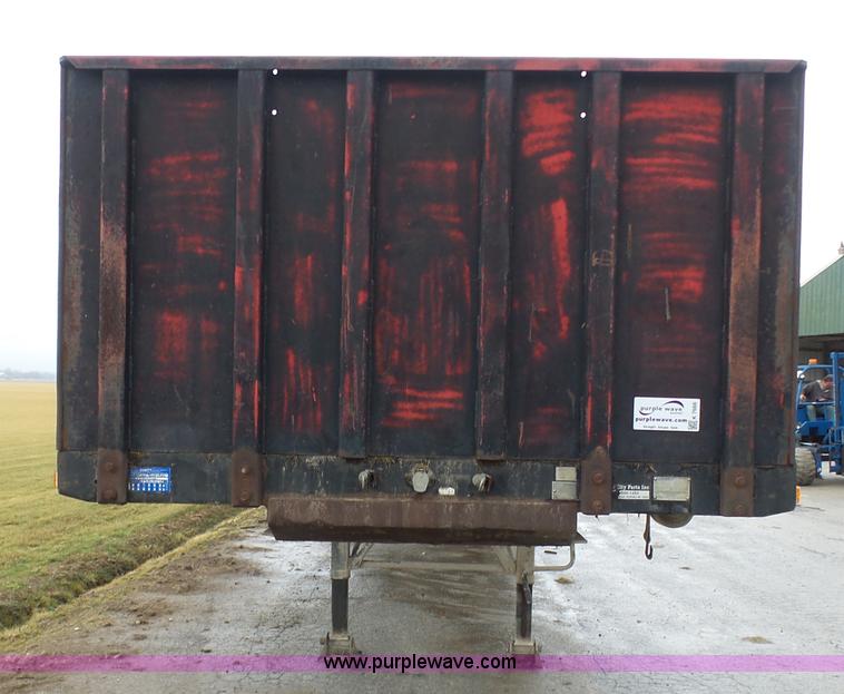 image for item K7666 1995 Transcraft LT2000 flatbed trailer