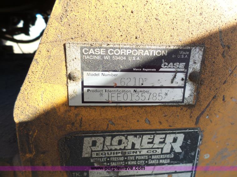 image for item K7678 Case 621D XT wheel loader