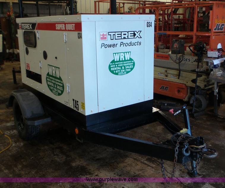 image for item L3918 2007 Terex 01451 generator