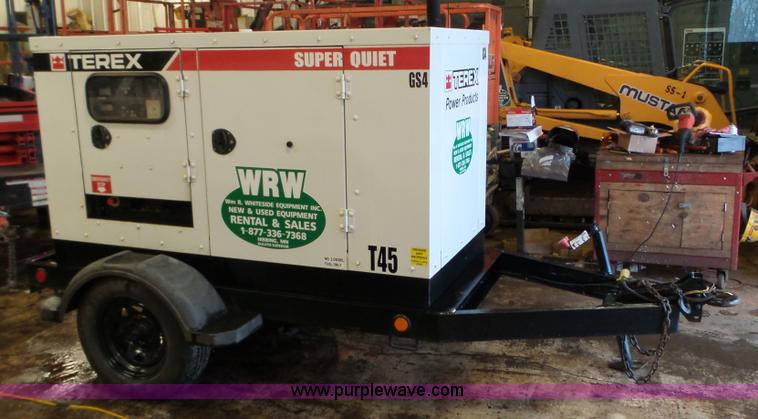 image for item L3918 2007 Terex 01451 generator