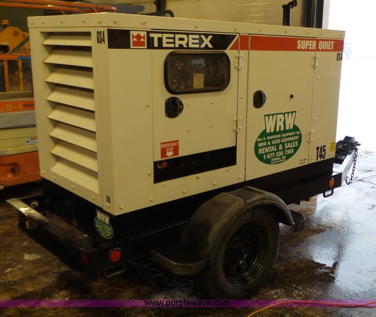 image for item L3918 2007 Terex 01451 generator
