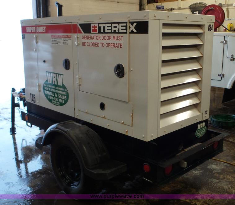 image for item L3918 2007 Terex 01451 generator