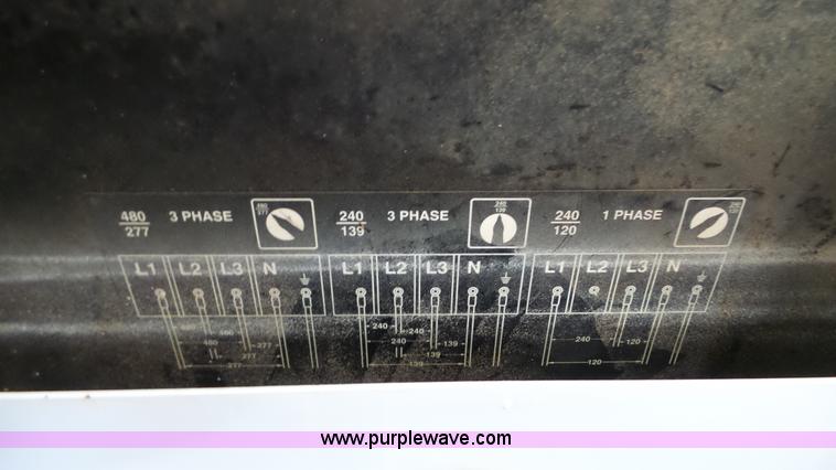 image for item L3918 2007 Terex 01451 generator