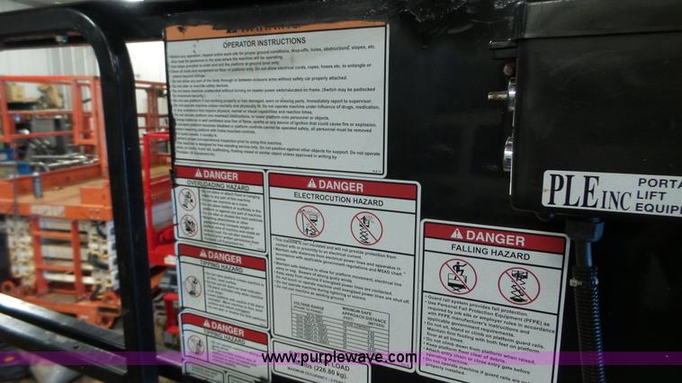 image for item L3919 PLE Inc. scissor lift