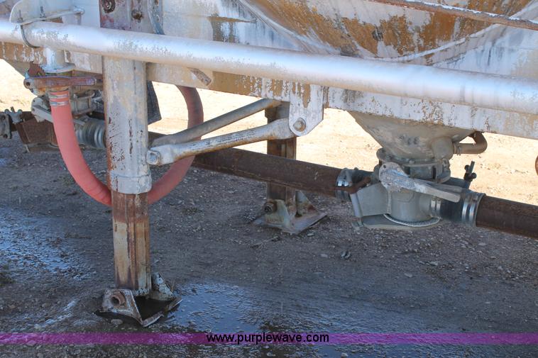 image for item L4477 1974 J&L 2619 pneumatic dry bulk transport trailer