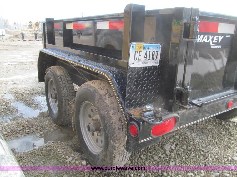 image for item L5515 2013 Maxey end dump trailer