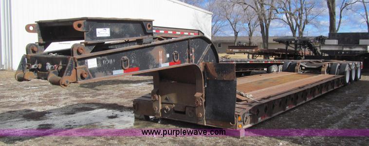 image for item L5521 Fontaine lowboy equipment trailer