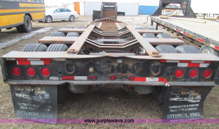 image for item L5521 Fontaine lowboy equipment trailer