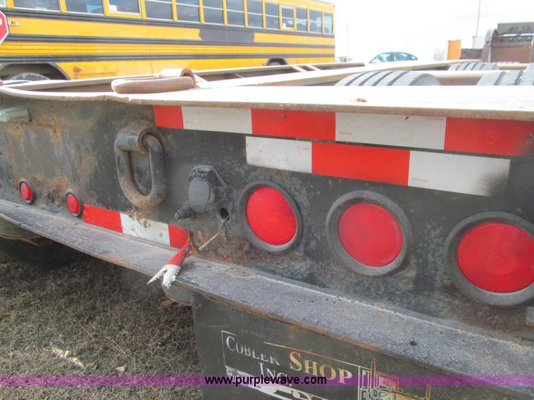 image for item L5521 Fontaine lowboy equipment trailer