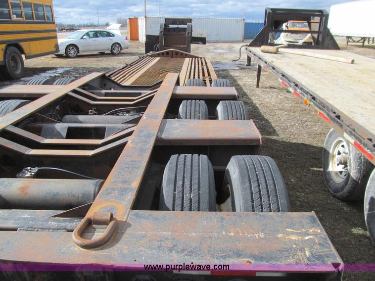 image for item L5521 Fontaine lowboy equipment trailer