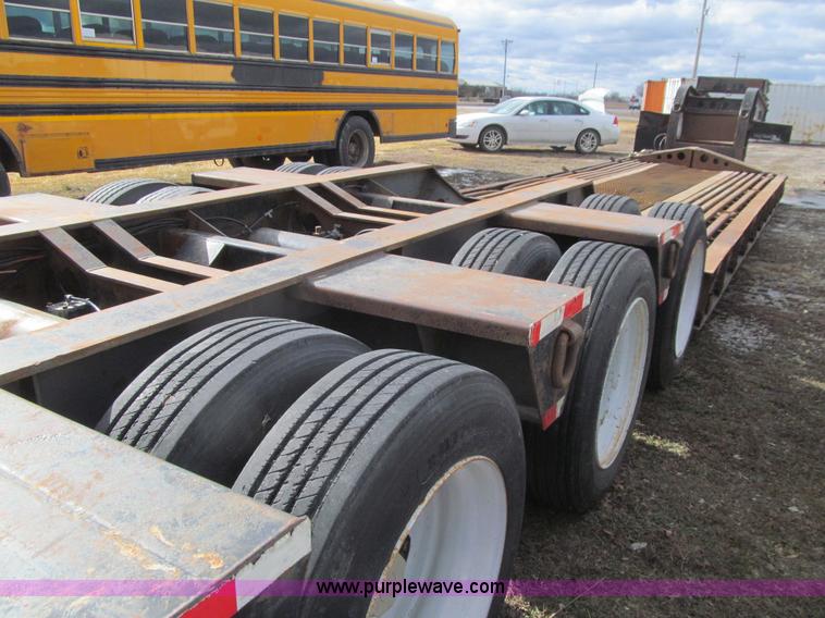 image for item L5521 Fontaine lowboy equipment trailer