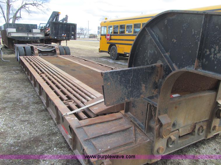 image for item L5521 Fontaine lowboy equipment trailer