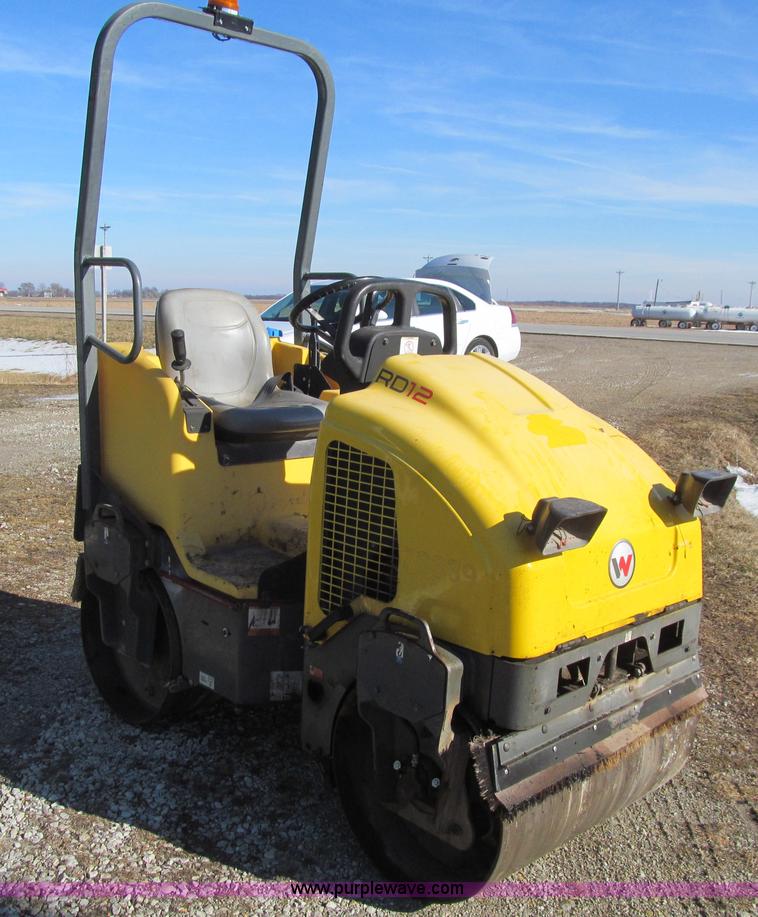 image for item L5524 Wacker Neuson RD12A double drum vibratory roller