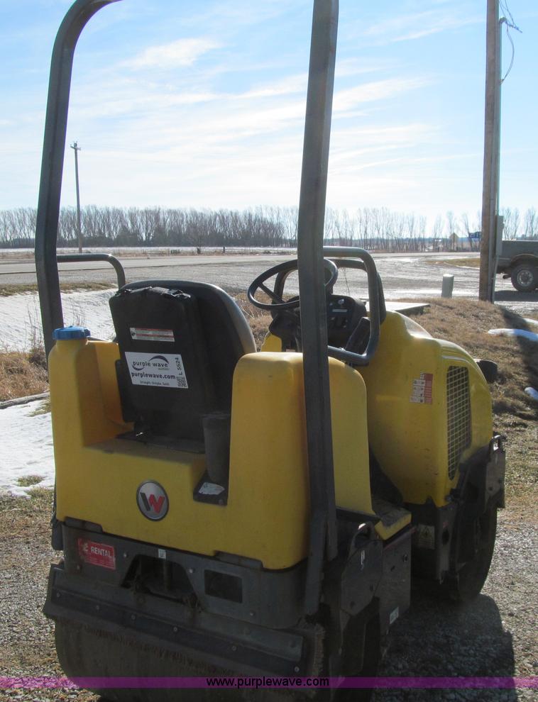 image for item L5524 Wacker Neuson RD12A double drum vibratory roller
