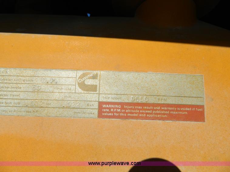 image for item L7307 1988 Champion 710A motor grader