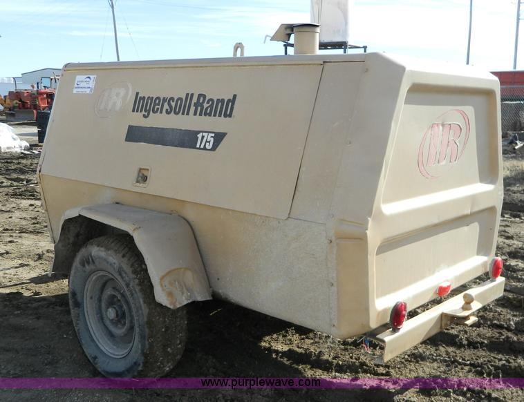 image for item L7308 Ingersoll Rand P-175A-W-D air compressor