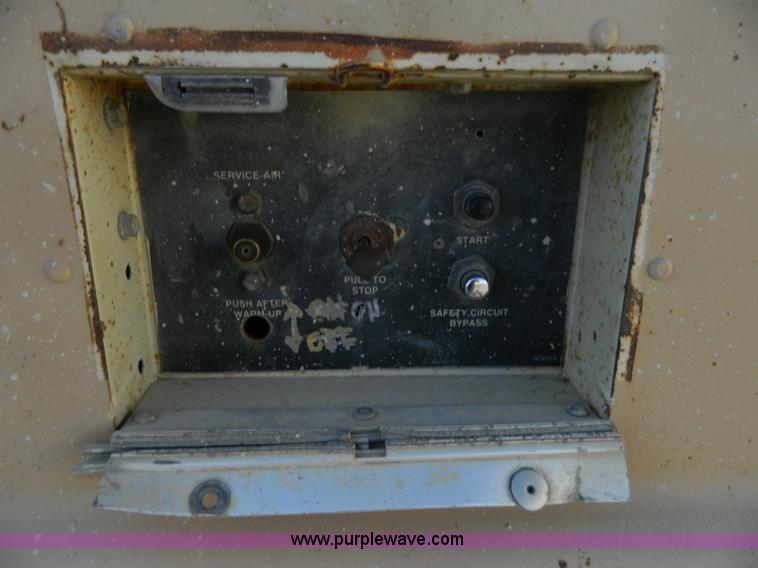 image for item L7308 Ingersoll Rand P-175A-W-D air compressor