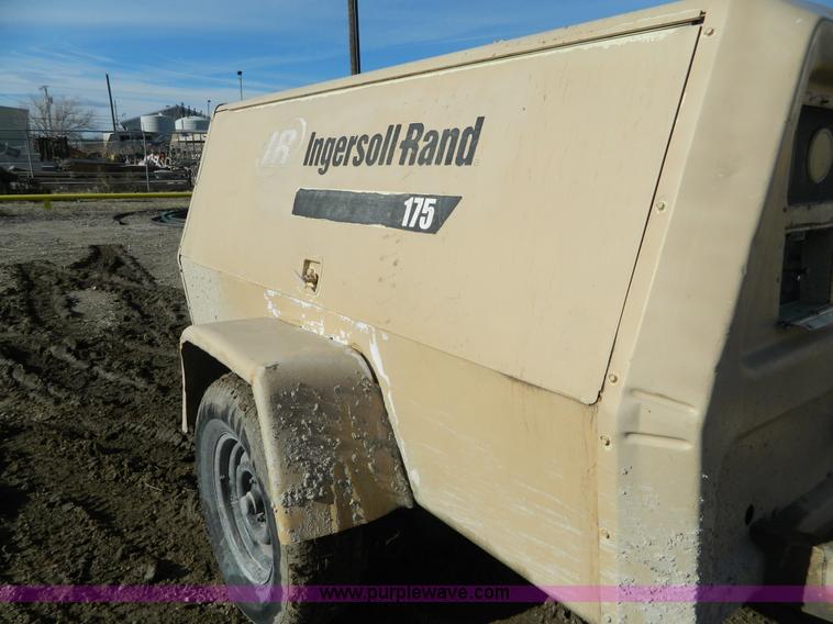 image for item L7308 Ingersoll Rand P-175A-W-D air compressor