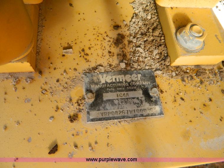 image for item L7309 Vermeer TC4A trench compactor