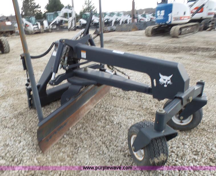 image for item N9375 Bobcat skid steer grader