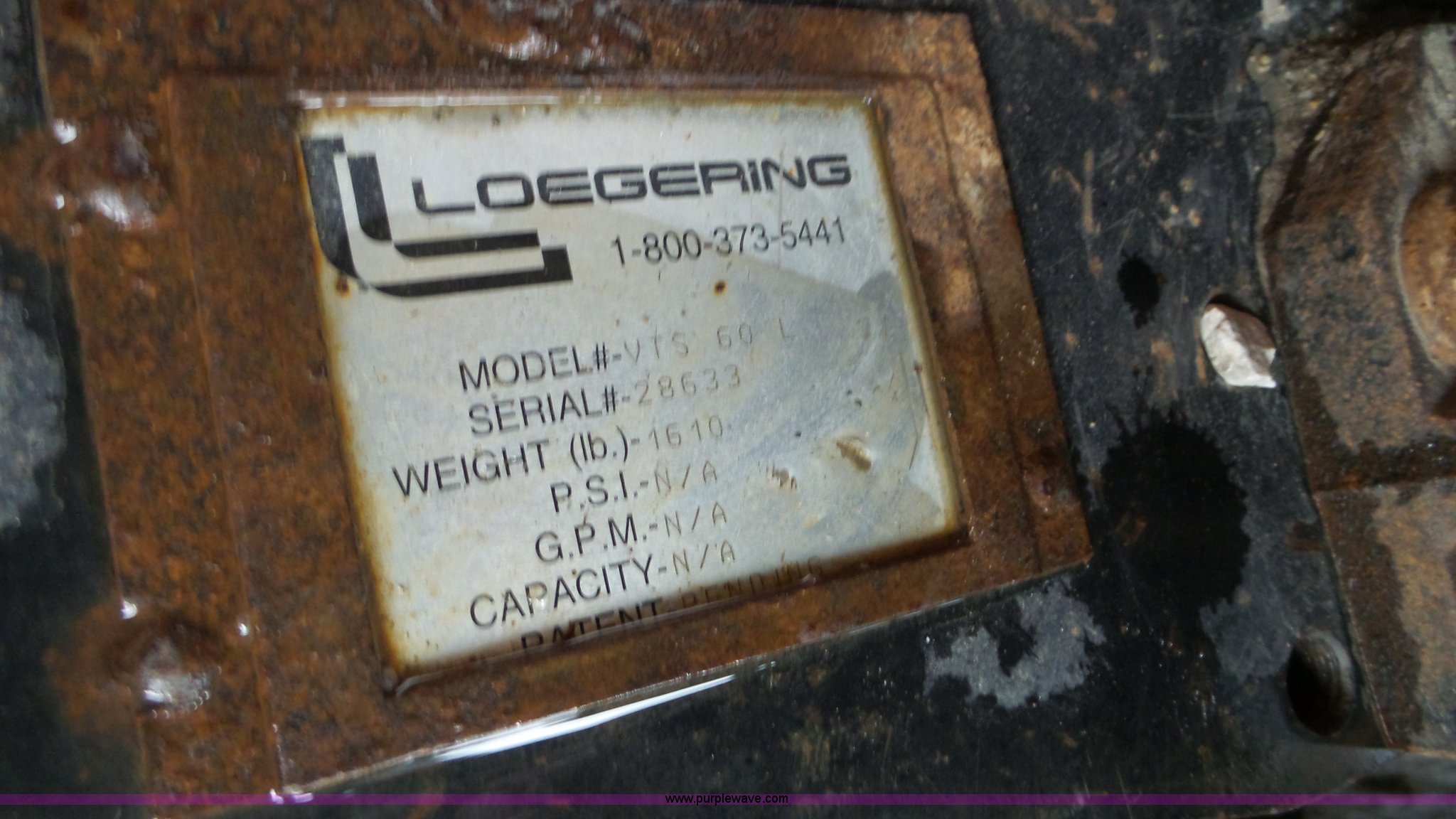 Loegering VTS-60C skid steer tracks in Elgin, MN | Item L3925 sold ...