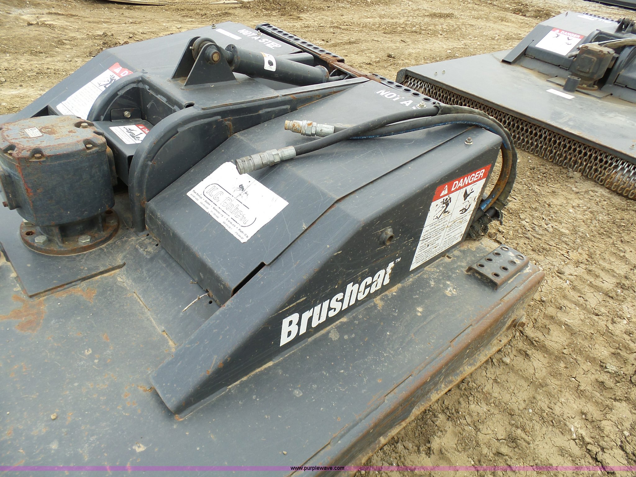 2009 Brushcat skid steer mower in Blue Springs, MO Item N9385 sold