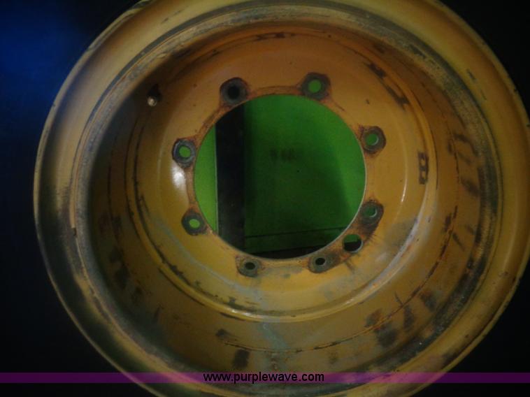 image for item AL9228 (2) Caterpillar 140 motor grader tires and wheels