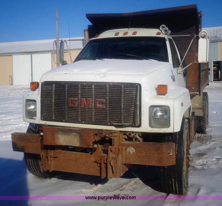 image for item AL9229 1995 GMC TopKick dump truck