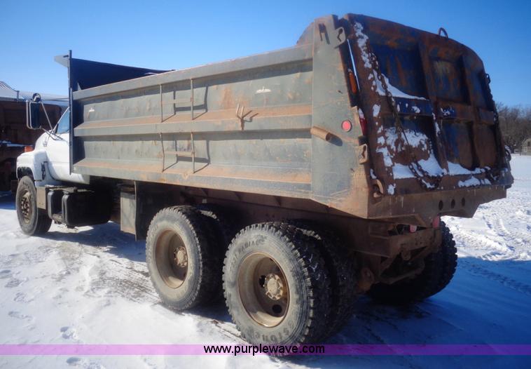 image for item AL9229 1995 GMC TopKick dump truck