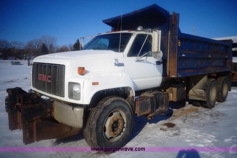 image for item AL9230 1996 GMC Top Kick dump truck