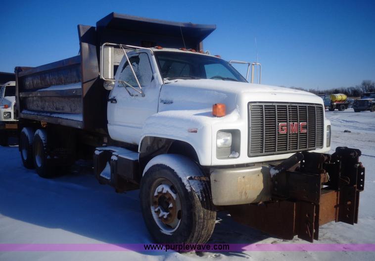 image for item AL9230 1996 GMC Top Kick dump truck