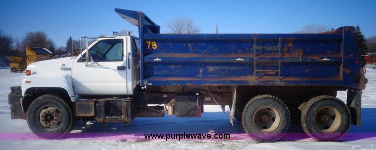 image for item AL9230 1996 GMC Top Kick dump truck