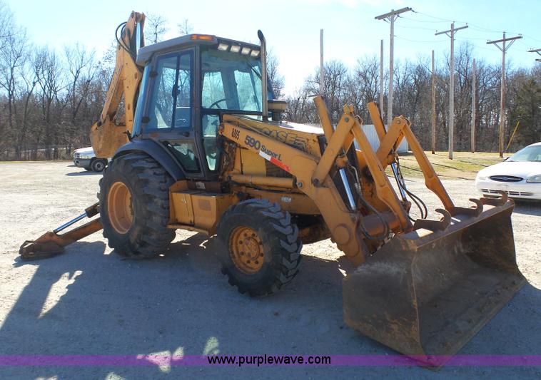 image for item AO9917 2000 Case 590 Super L backhoe