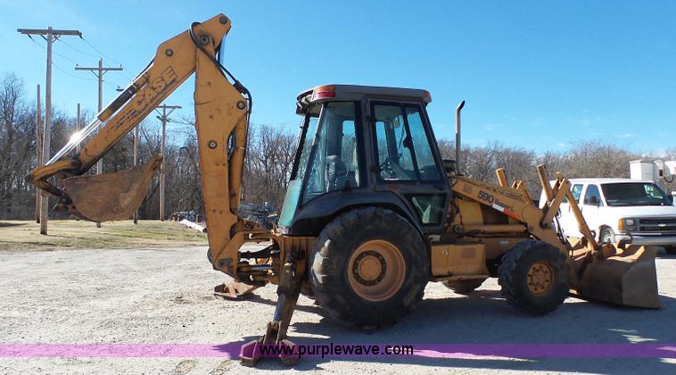 image for item AO9917 2000 Case 590 Super L backhoe