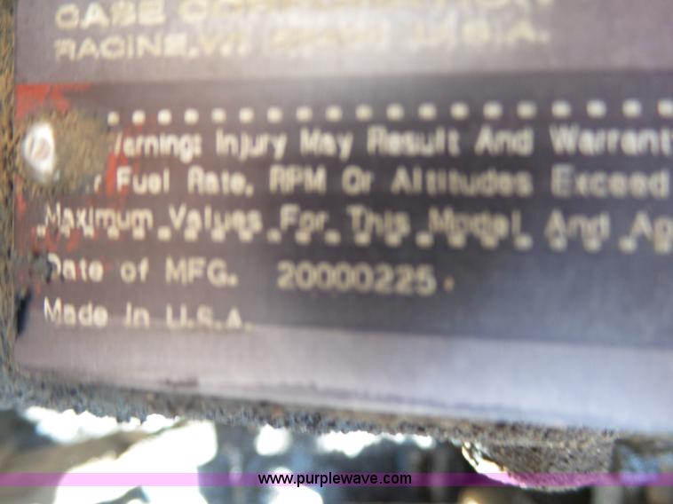 image for item AO9917 2000 Case 590 Super L backhoe