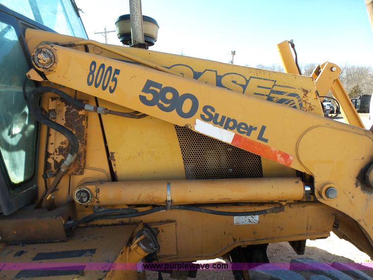 image for item AO9917 2000 Case 590 Super L backhoe