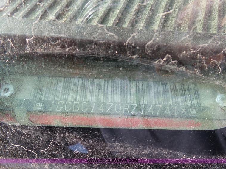 image for item AO9927 1994 Chevrolet 1500 pickup truck