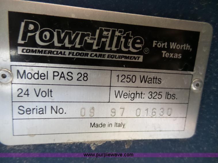 image for item AO9932 Powerflite Predator PAS28 auto scrubber