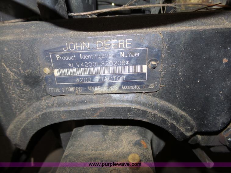 image for item BL9692 John Deere 4200 tractor