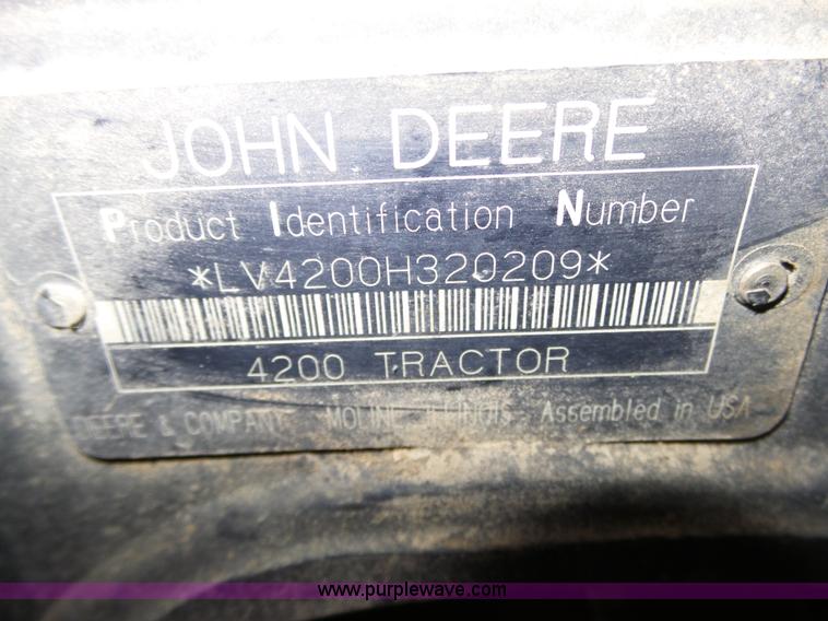 image for item BL9694 John Deere 4200 tractor