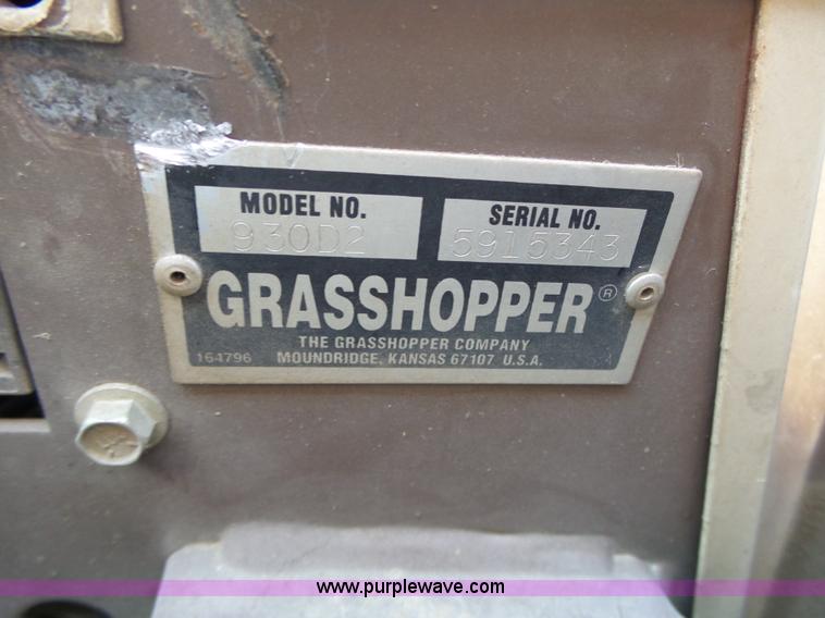 image for item BL9695 Grasshopper 930D lawn mower