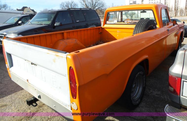 image for item BL9726 1968 Dodge D100 pickup truck