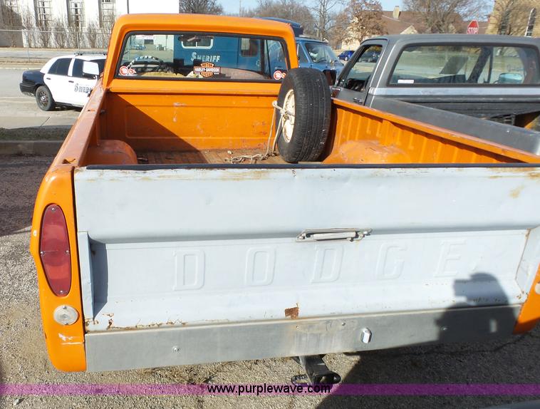 image for item BL9726 1968 Dodge D100 pickup truck