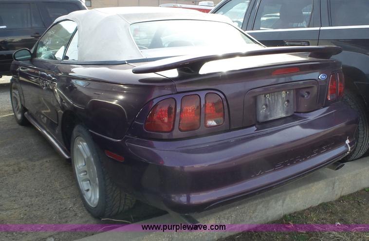 image for item BL9728 1996 Ford Mustang GT convertible