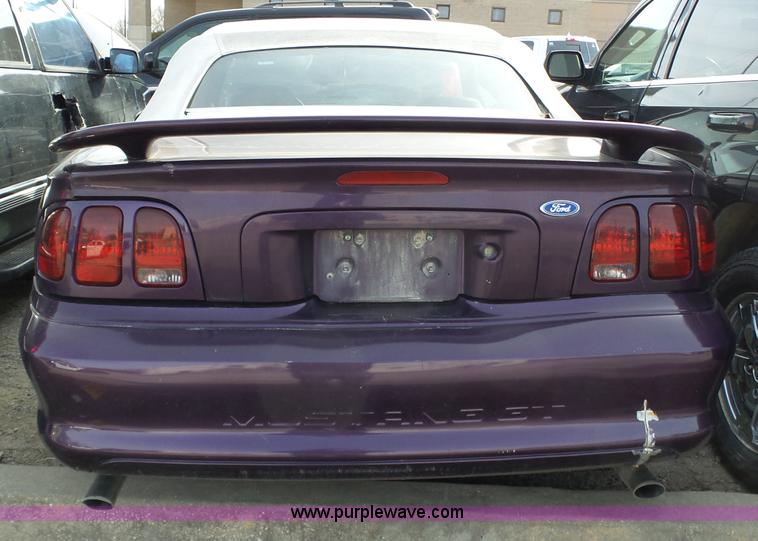 image for item BL9728 1996 Ford Mustang GT convertible