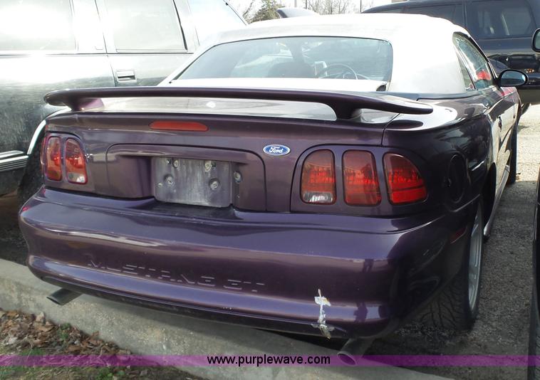 image for item BL9728 1996 Ford Mustang GT convertible